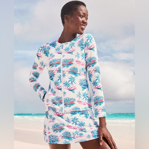 Tommy Bahama | Tops | Nwt Tommy Bahama Island Cays Tropical Oasis Rash ...